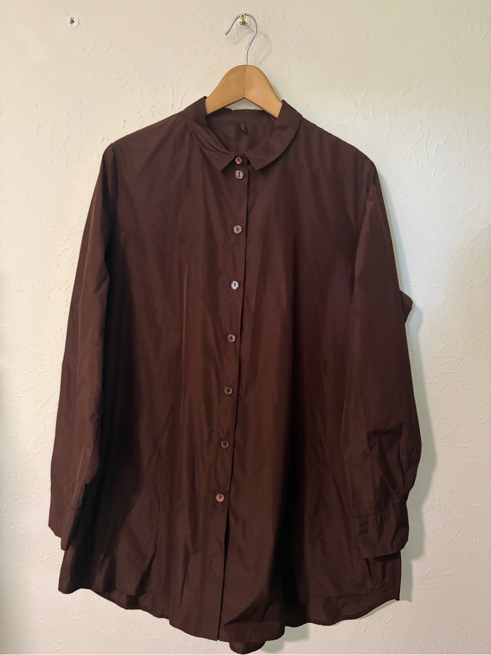 Katharina Hovman Long Sleeve Shirt Dress Size 10